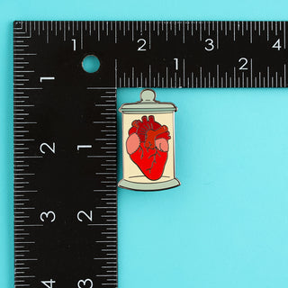 Heart Jar Enamel Pin