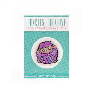 Yarn Baaa-ll Enamel Pin