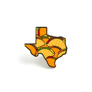 Texas Tacos Enamel Pin