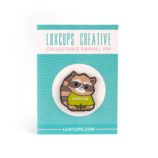 Raccoon Enamel Pin