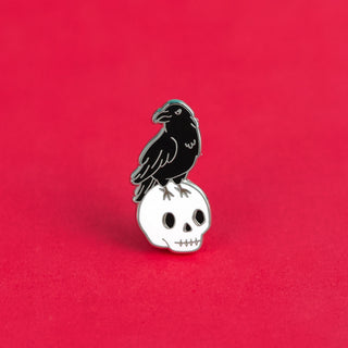 The Raven Enamel Pin