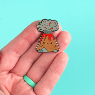 Grumble Volcano Enamel Pin