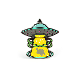 Stego UFO Enamel Pin