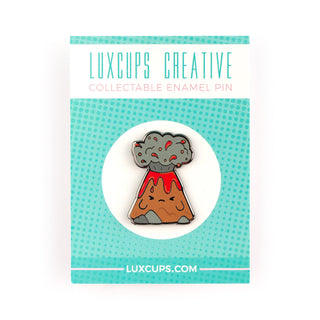 Grumble Volcano Enamel Pin