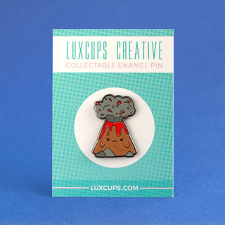 Grumble Volcano Enamel Pin