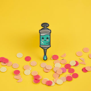 Sweet Syringe Enamel Pin