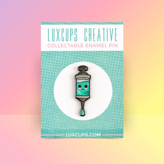 Sweet Syringe Enamel Pin