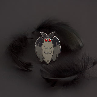 Mothman Enamel Pin