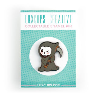 Grim Reaper Enamel Pin