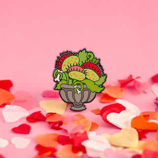 Venus Fly Trap Enamel Pin