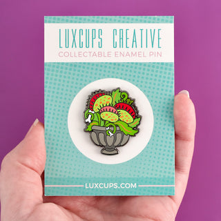 Venus Fly Trap Enamel Pin